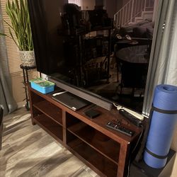 Sony 65” A8F OLED tv w/console and Sound Bar