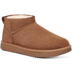 Women's Platform Boots Fashion Boots Ankle Boots Fur Lining Genuine Suede Comfortable Thick Sole (Size 7)