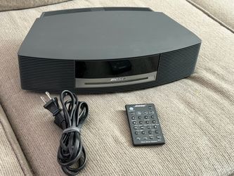Bose Wave Music System AM/FM CD Player Clock Radio+ Remote AWRCC1 Nice Condition Black