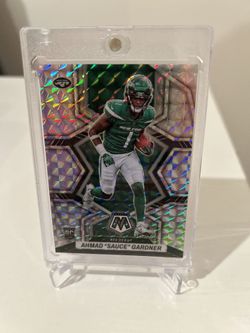 2022 Panini Mosaic AHMAD SAUCE GARDNER RC #289 NFL Debut New York Jets