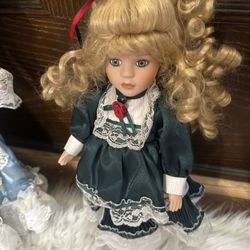 Porcelain Doll With Stand