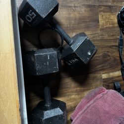 50lb Dumbbell Set