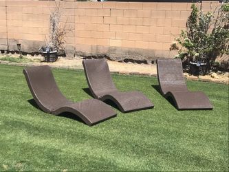 Folding Pool Loungers