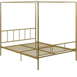 Canopy Bed Frame Only, Queen Size