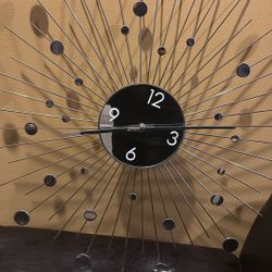 Starburst Clock 