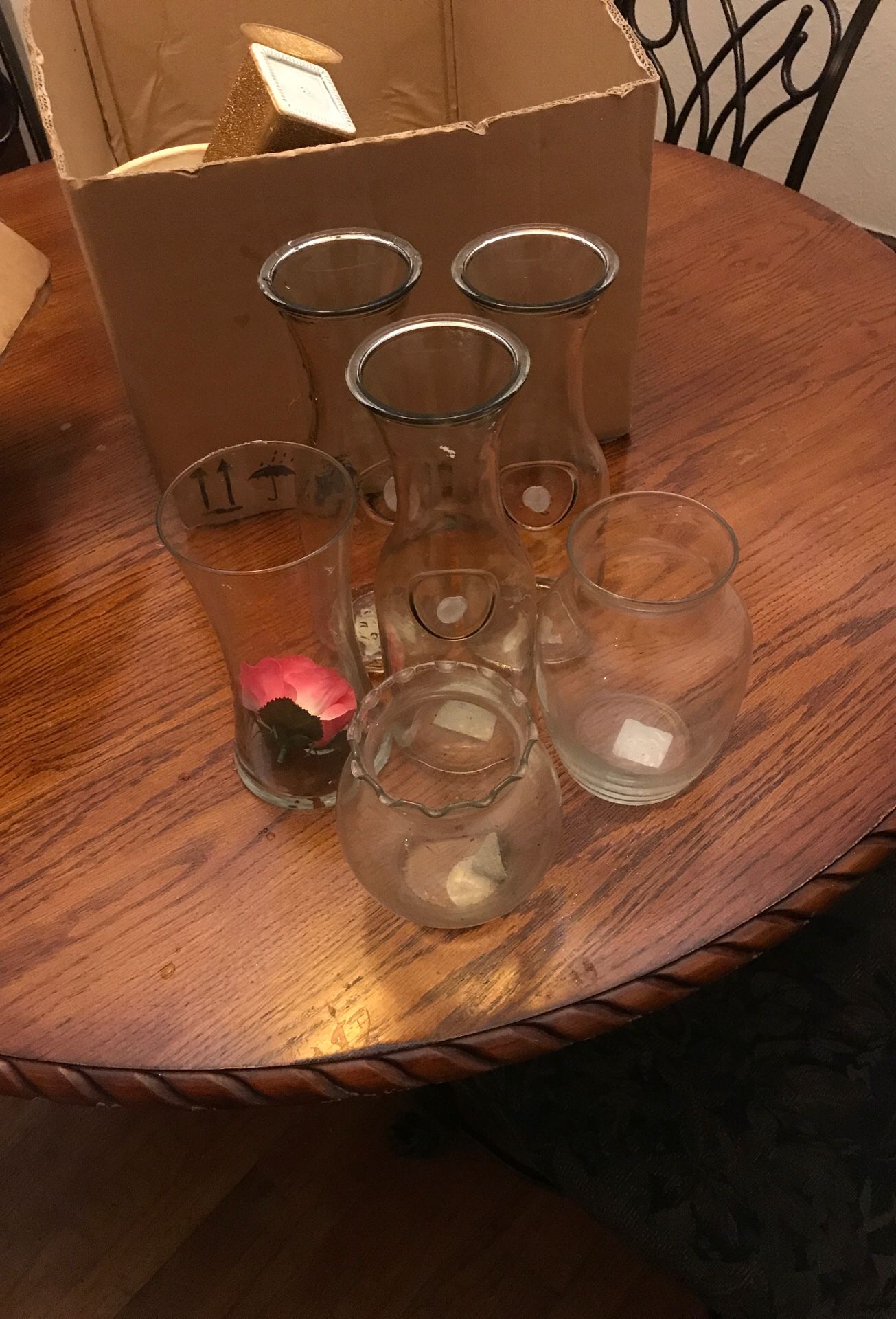 Flower pots and vases