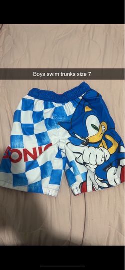 Boys swimming trunks size 7