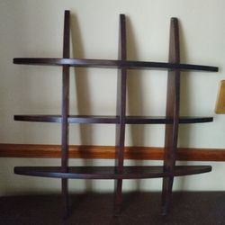 Wall Wooden Shelf Square 29"1/2x29"1/2