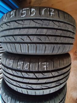 215/50R17 pair all season tires almost new no wheels