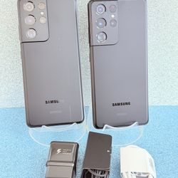 Samsung Galaxy S21 Ultra 5g (128gb) Black UNLOCKED 