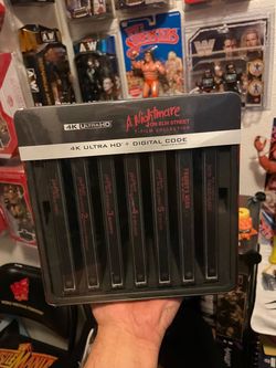 A Nightmare On Elm Street 7-Film Collection 4K Steelbook Library Case ✅🔥
