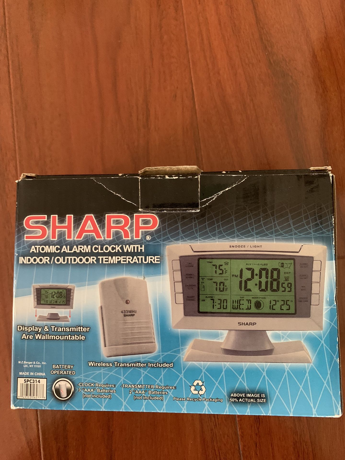Sharp Atomic Alarm Clock