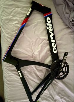 Cervélo S5 Team Carbon Aero Road Frame & FSA Carbon Crankset (54cm)