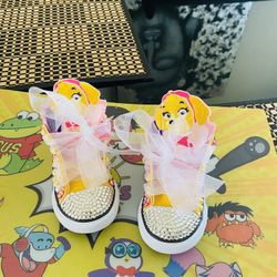 Bling Skye paw patrol shoes size 8c toddlers 
