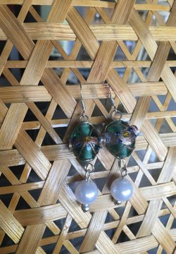925 Sterling silver with wired beads