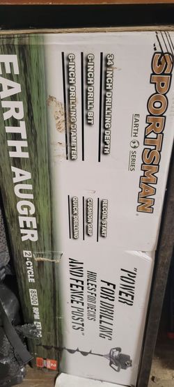 Earth series 43cc 6in gas Auger