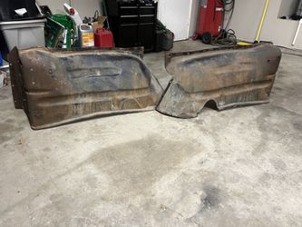 1950 Original Chevy Truck Inner Fenders