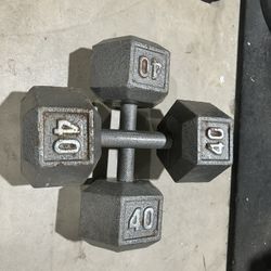 Cast Iron Dumbbells 