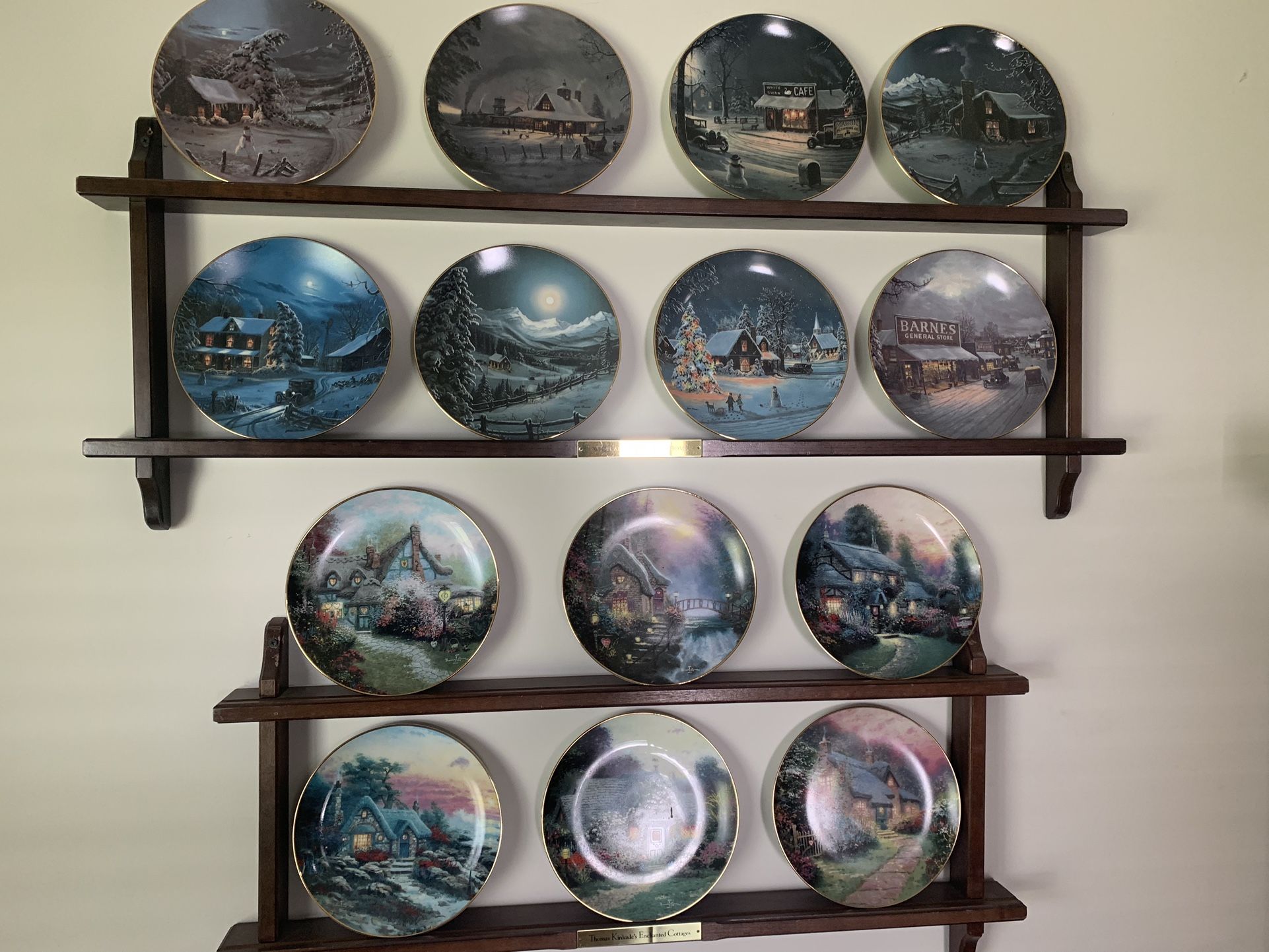 Thomas Kinkade Plates