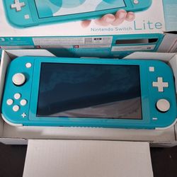 Nintendo switch lite with box