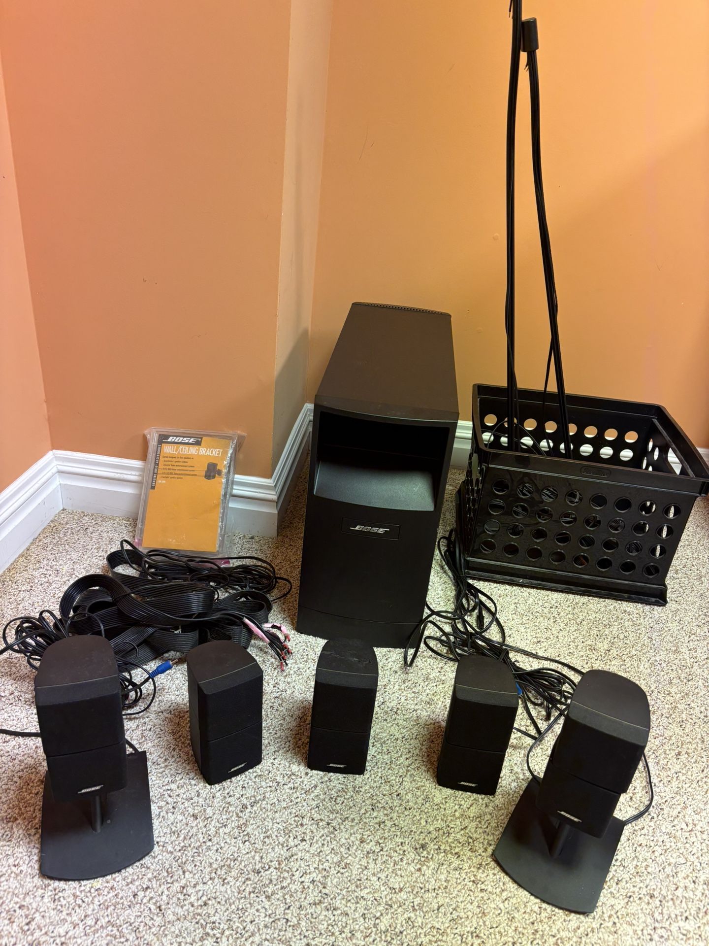 Bose Acoustimass 10 Series III home theater speaker system