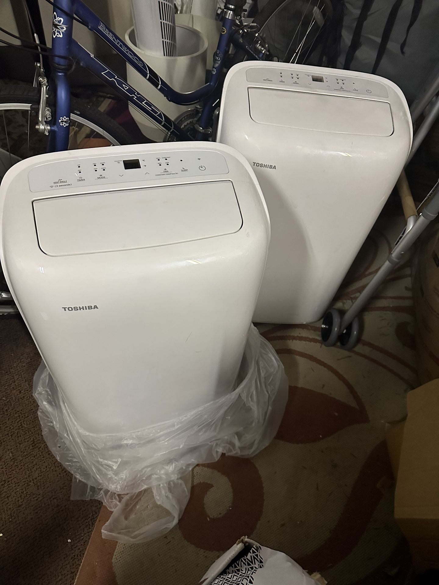 Toshiba PD0811CRU, 8,000 BTU, 6,000 SACC 115 voltios aire acondicionado