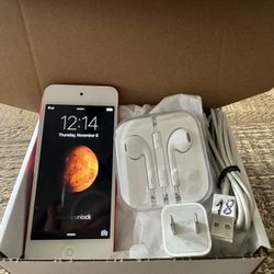 Apple iPod Touch 5th Generation Red With All accessories 