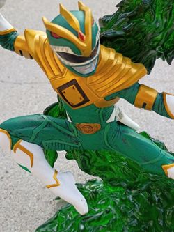 Power Rangers Green Ranger Figure Statue PVC