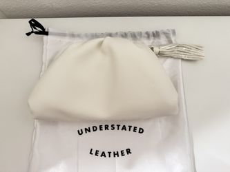 Understated Leather Clutch