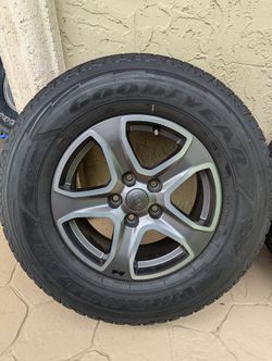 JL Wrangler Jeep Rim Wheel Tire Set Of 4