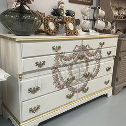 Solid Maple Vintage Dresser