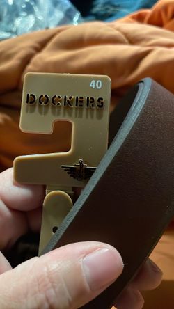 Dockers men leather belt