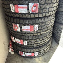 285/70/R17 All Terrain Tires Brand New Set Of 4 