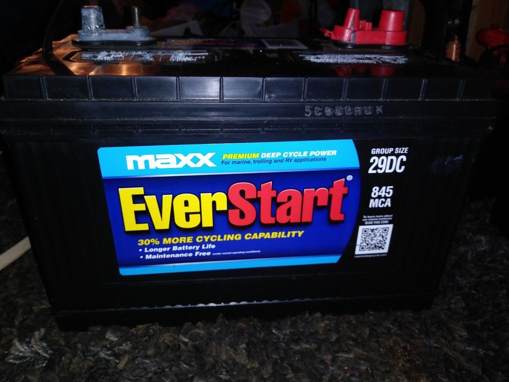 Everstart Maxx Marine Battery