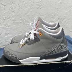 Size 10.5 - Jordan 3 Retro Mid Cool Grey