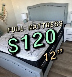 Full Size Pillow Top Mattress Only 