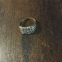 14k Gold Nugget Ring