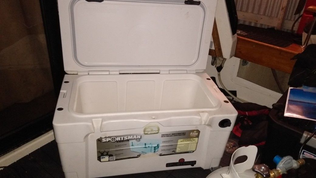 Sportsman Igloo Pro 55 qt Cooler better than a Yeti or a Grizzlie for