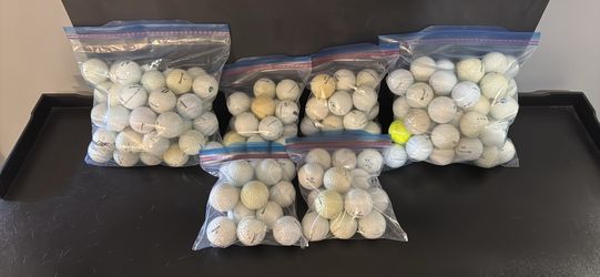 Golf balls lot 154