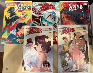 Speed Racer 1 2 3 4 5 Mad Cave Comics Pepose Tinto