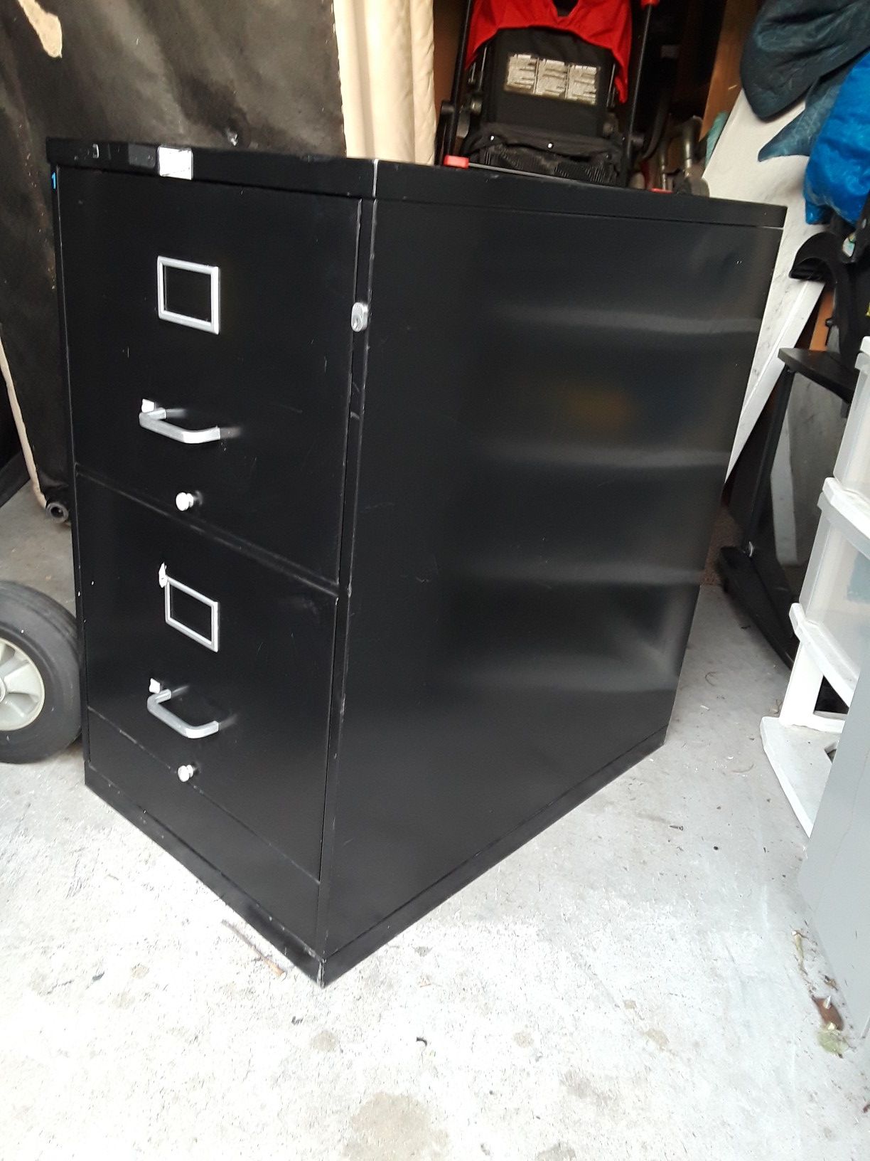 Big 2 Drawer File Cabinet - Delivery Possible