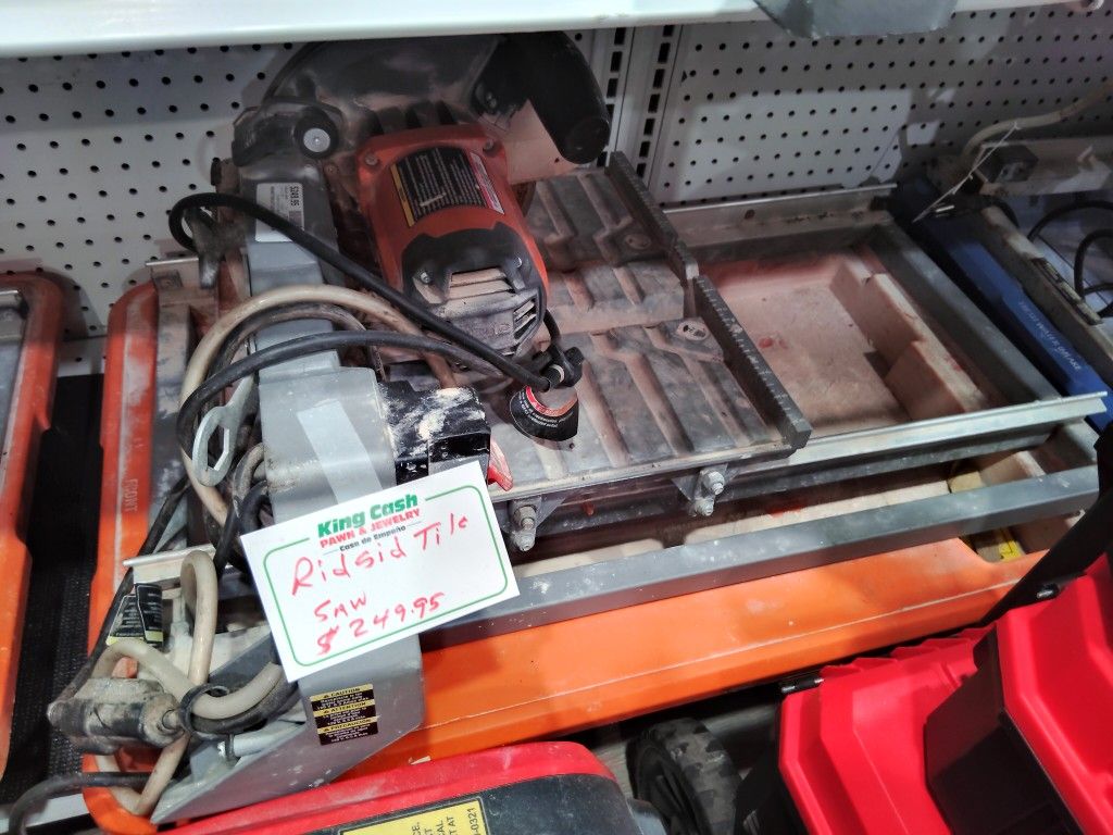 Ridgid Tile Saw