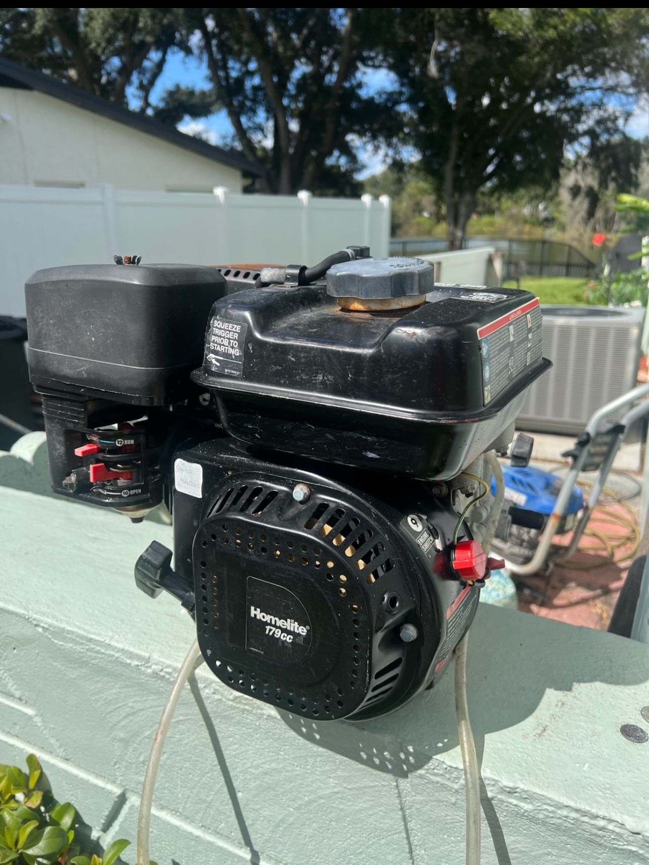 Homesite Engine 193cc Pressure Washer