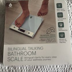 Pursonic Bilingual Talking Scale