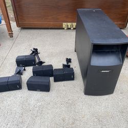 Bose Acoustimass 10 Series IV 5.1 Surround Sound Home Theater System No Cords
