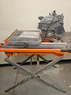 Wet saw Rigid