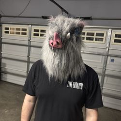 Inosuke Demon Slayer Mask Costume 