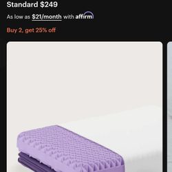 Original purple pillow 