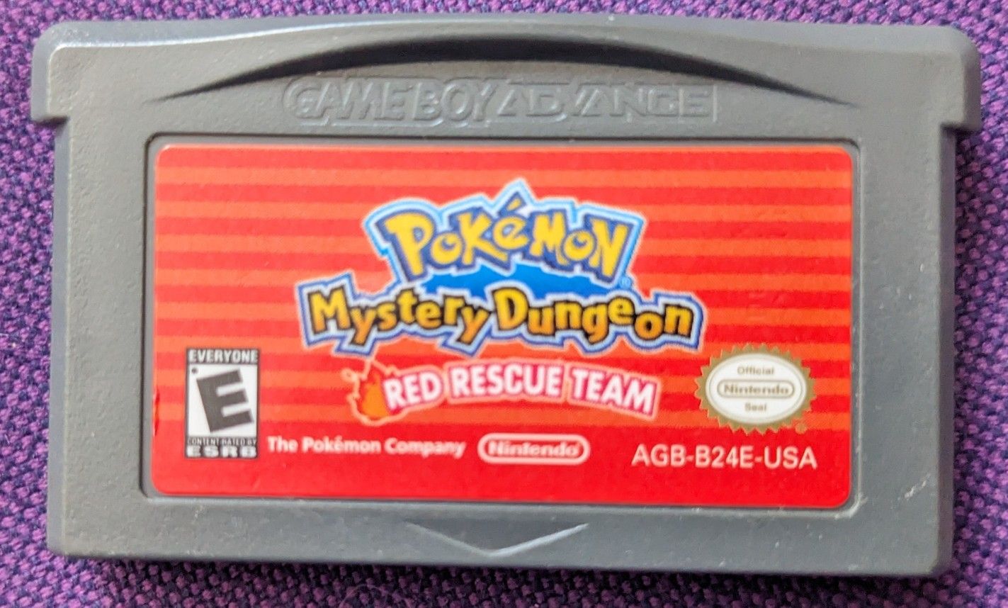 Pokemon Mystery Dungeon Red Rescue Team For GBA