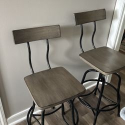 Adjustable Bar Stools 